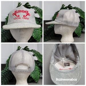 Vtg Alabama Local Crew Tour Trucker Hat